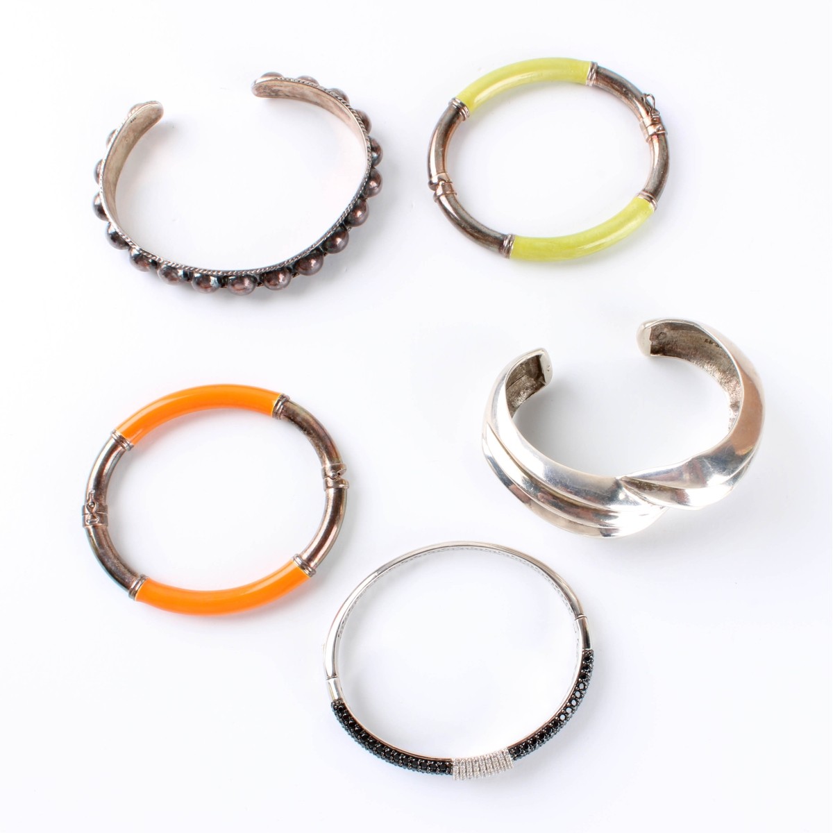 Sterling Bangle Bracelets