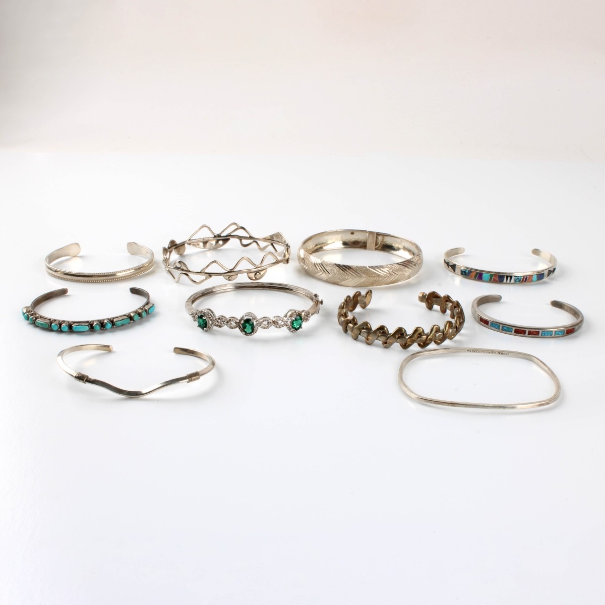Sterling Bangle Bracelets