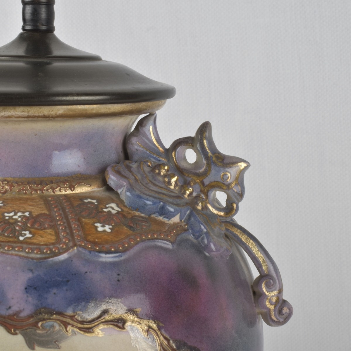 Japanese Porcelain Lamp
