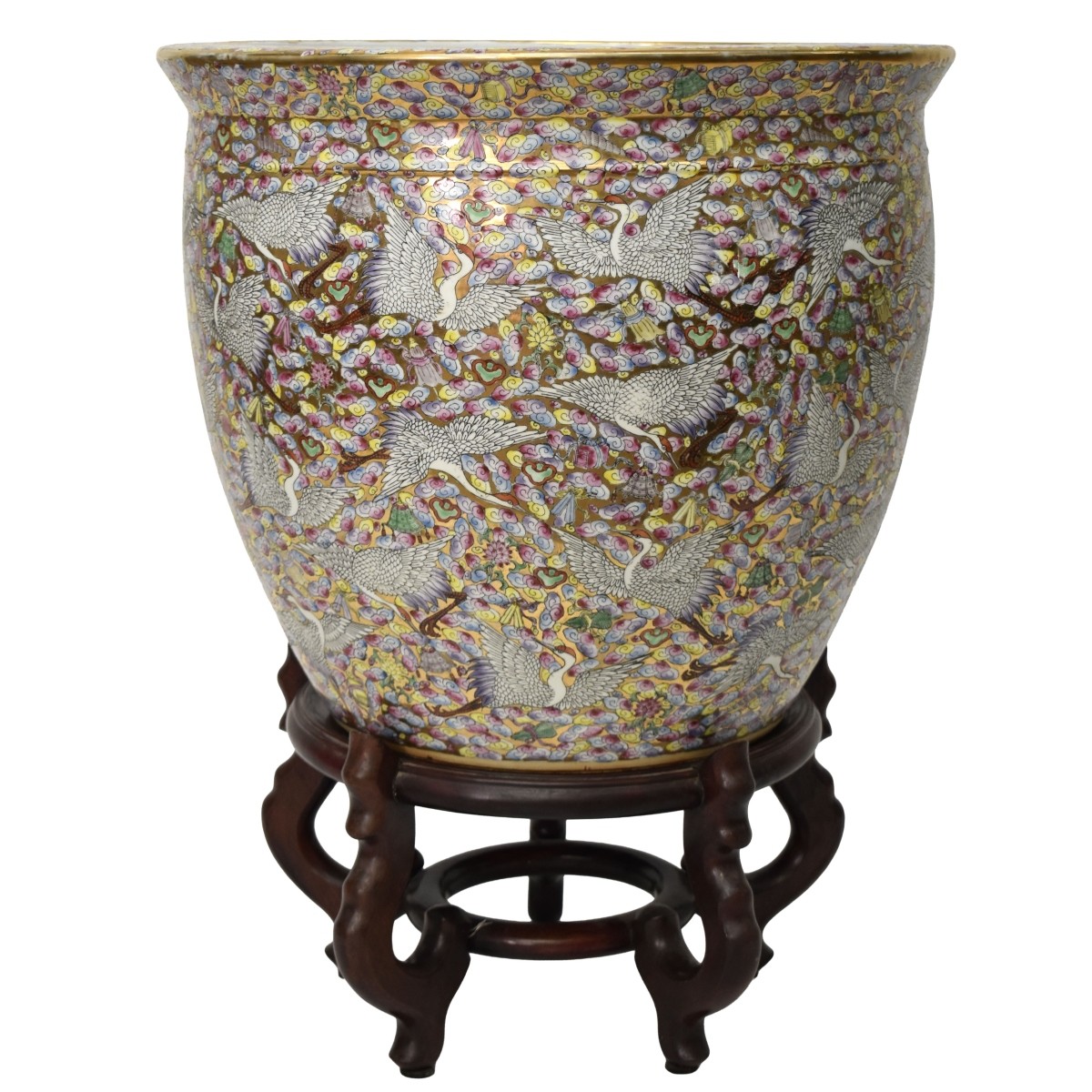 Chinese Fish Bowl Planter