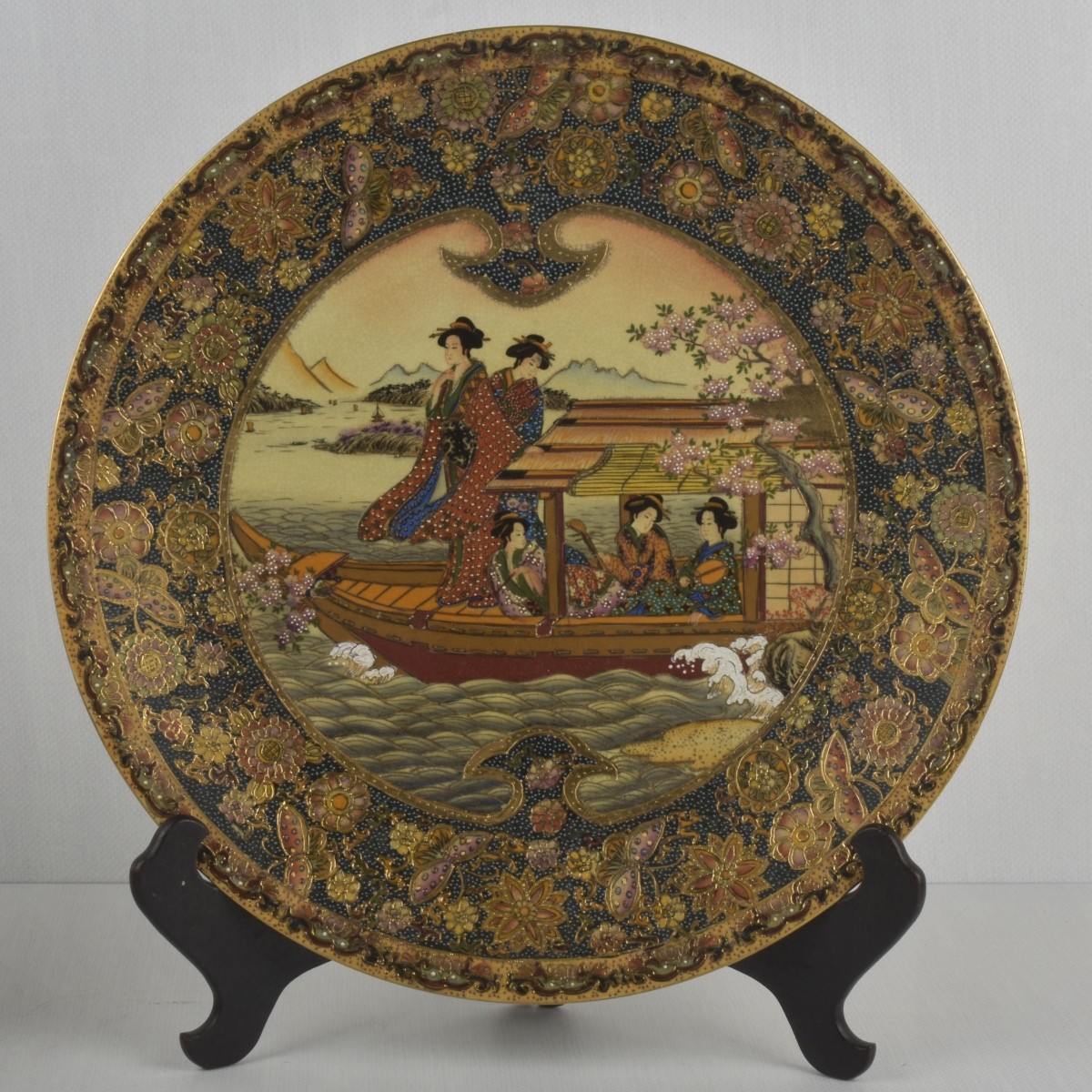 Japanese Chinese Style Satsuma Porcelain