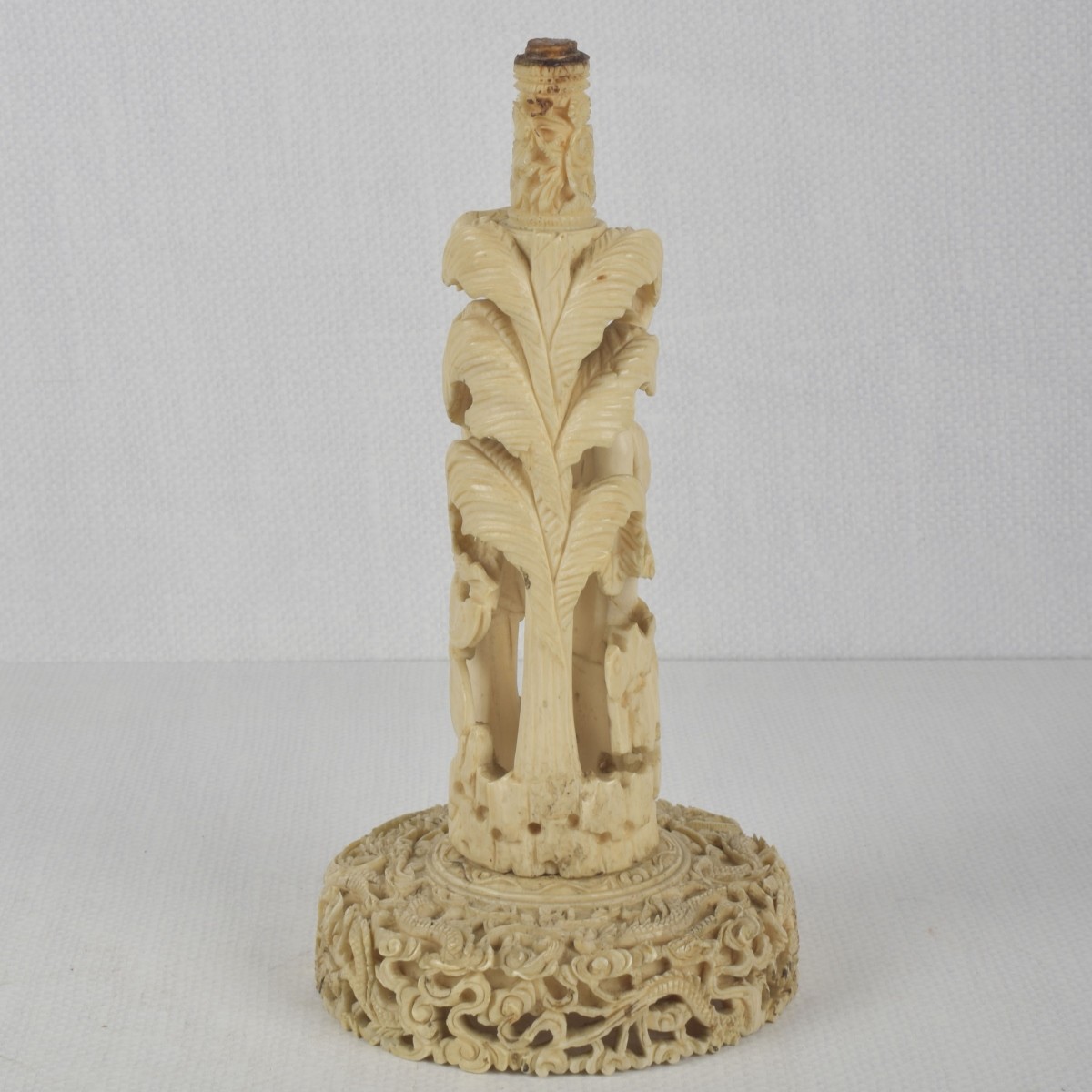 Antique Chinese Carved Puzzle Ball