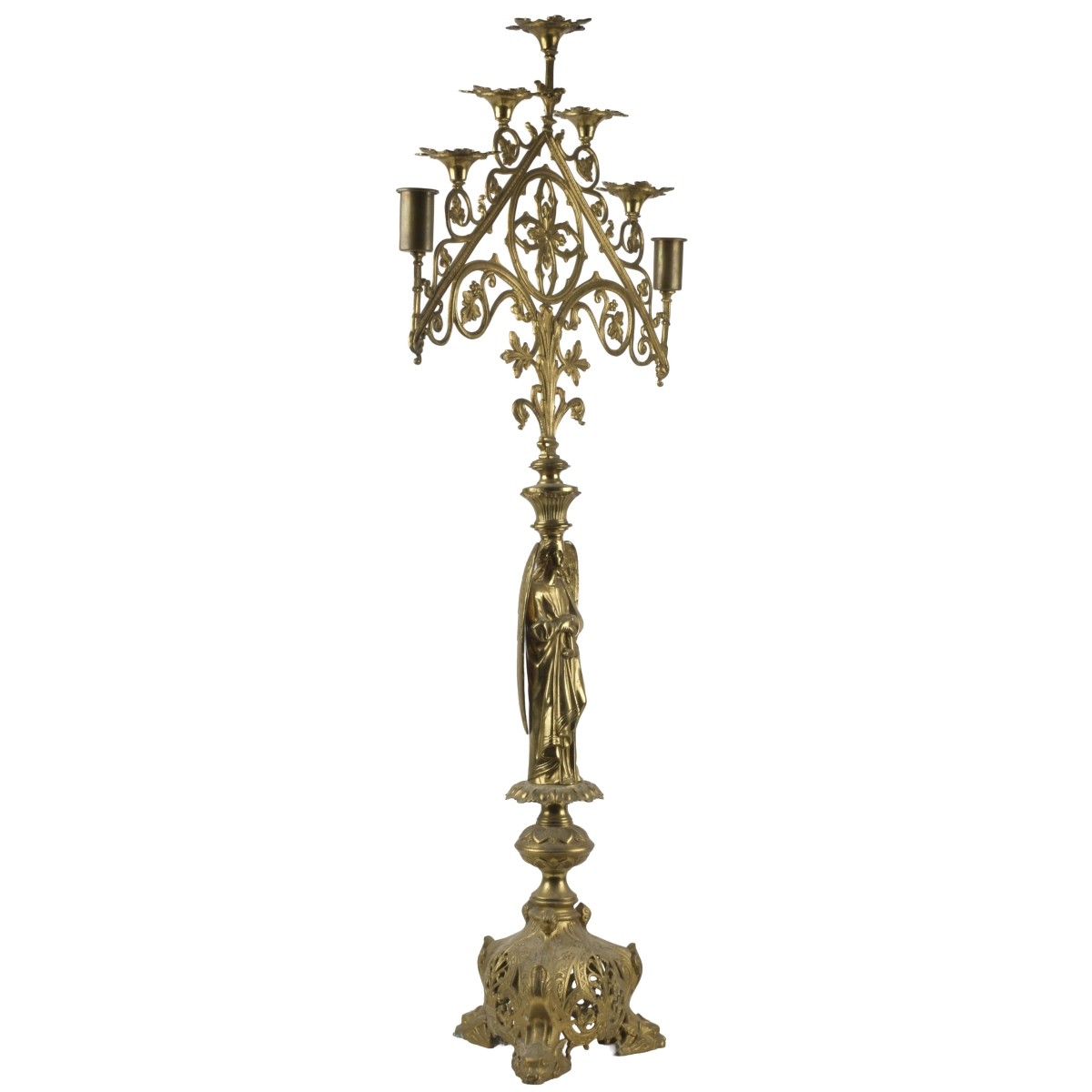 Italian Church Altar Candelabra