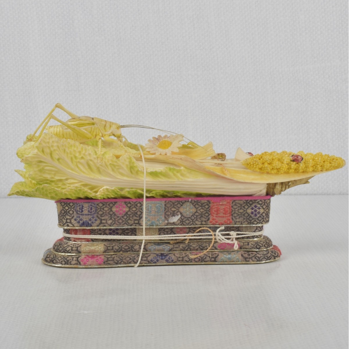 Antique Chinese Carved Grasshopper