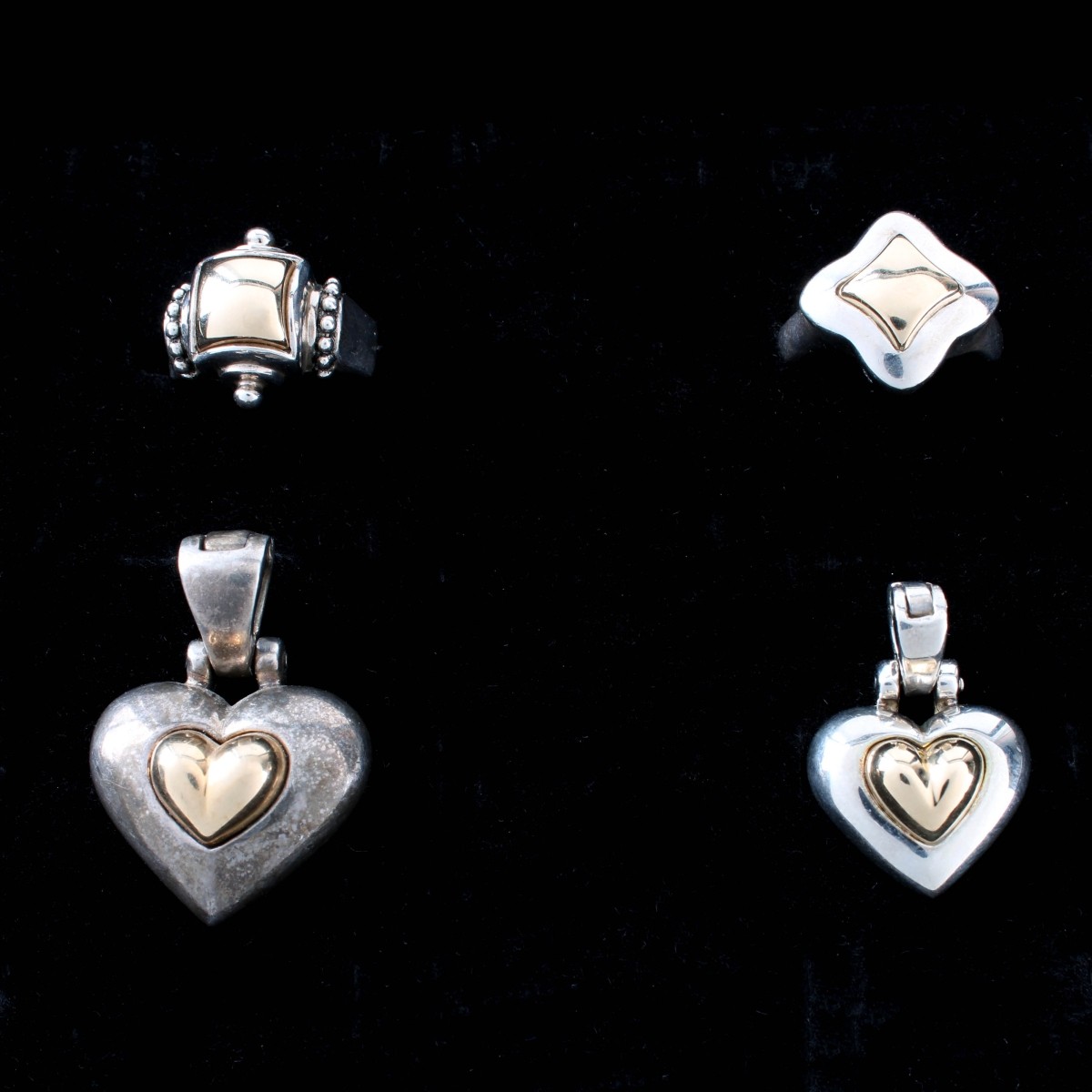 Sterling and 14K Rings & Pendants