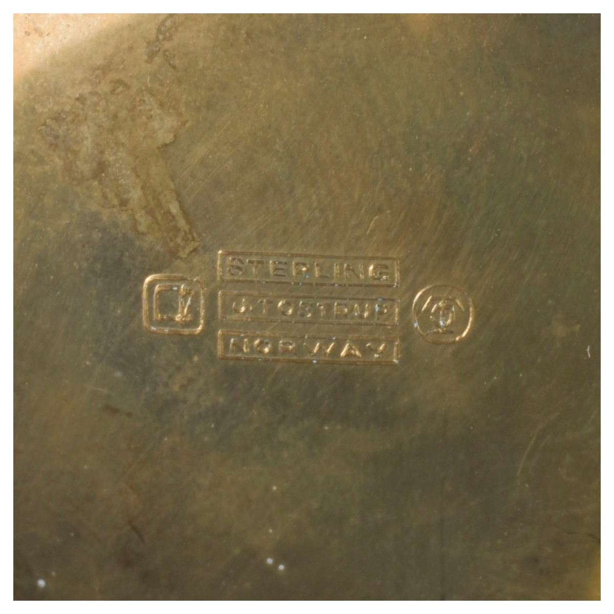J. Tostrup Norway Sterling Silver