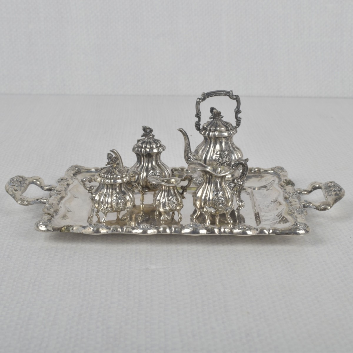Mini Sterling Silver Tea Set