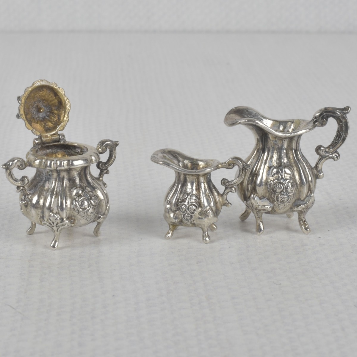 Mini Sterling Silver Tea Set