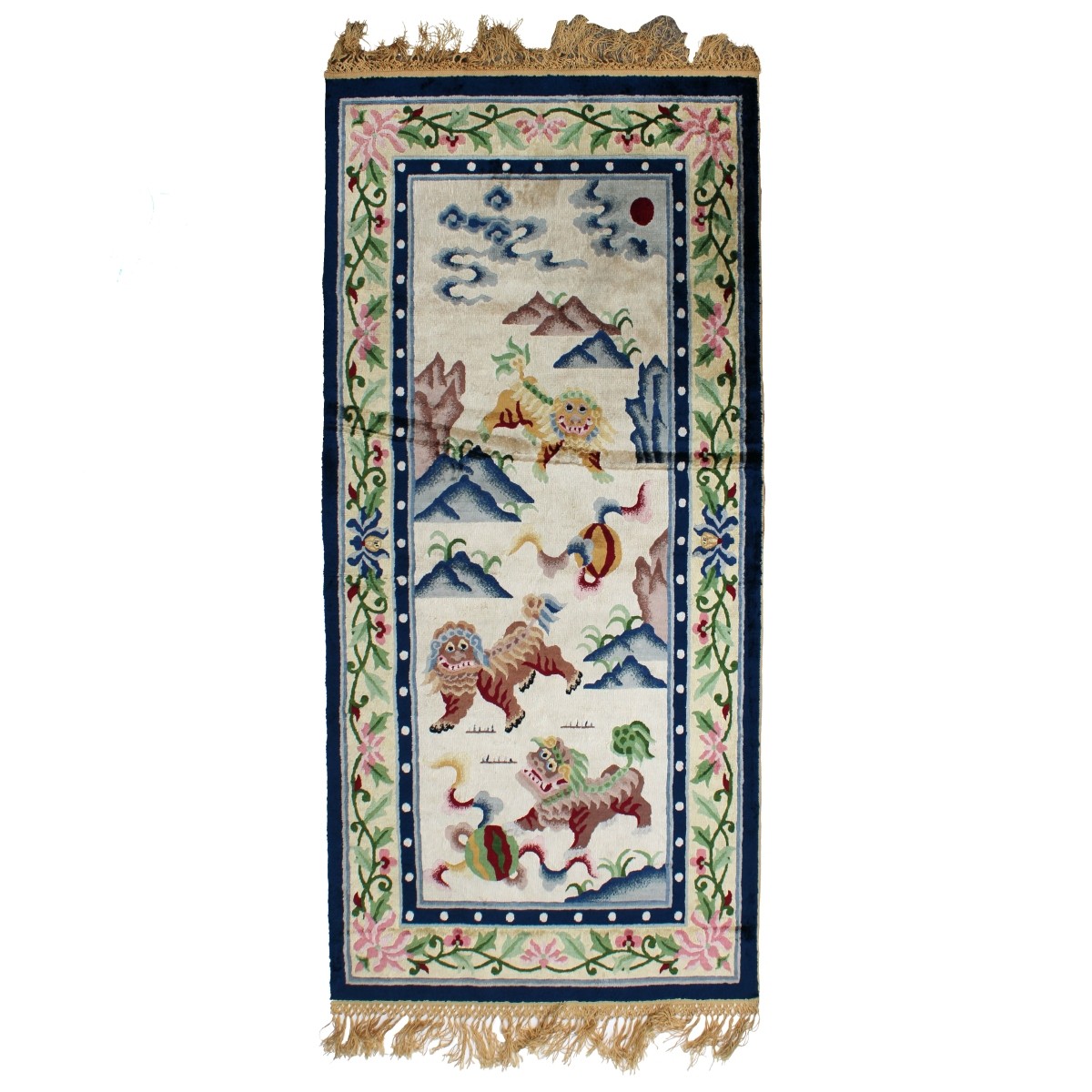 Chinese Silk Rug