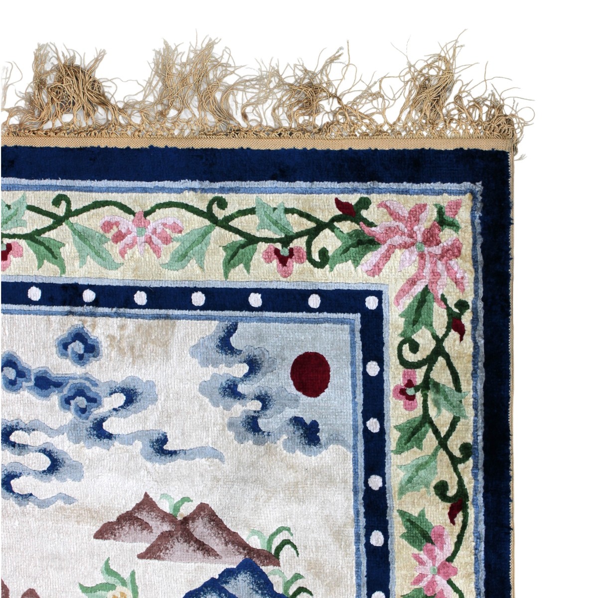 Chinese Silk Rug