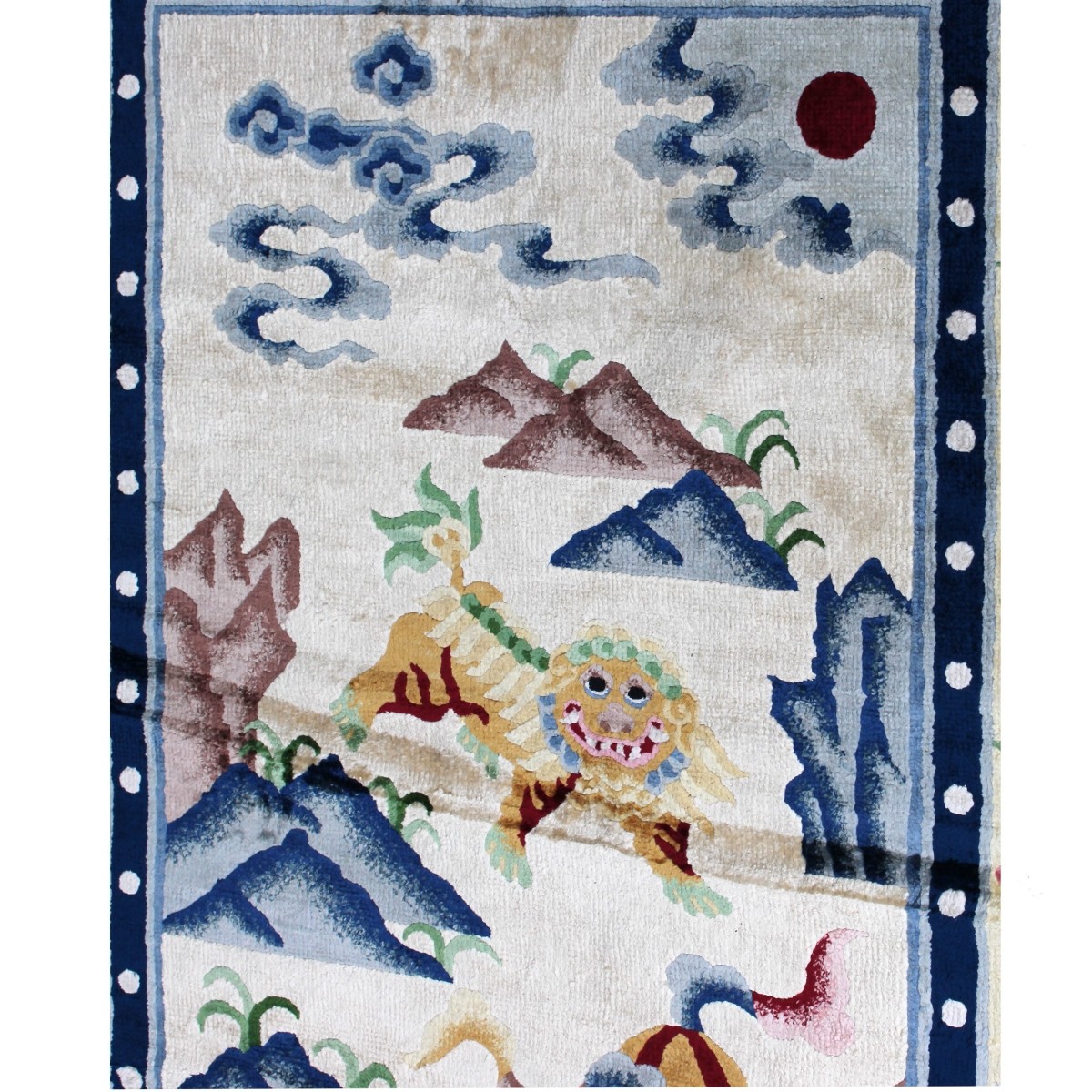 Chinese Silk Rug