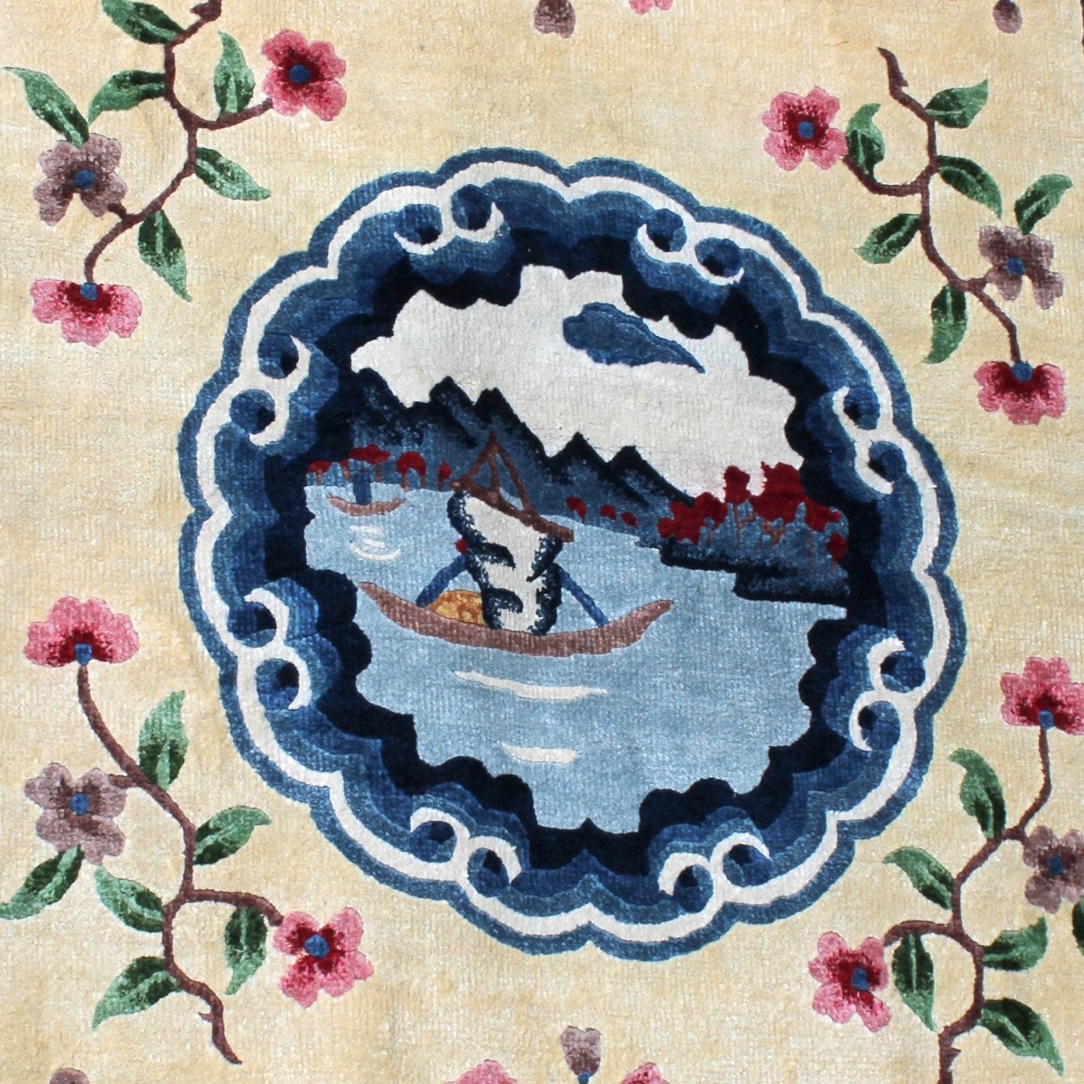Chinese Silk Rug