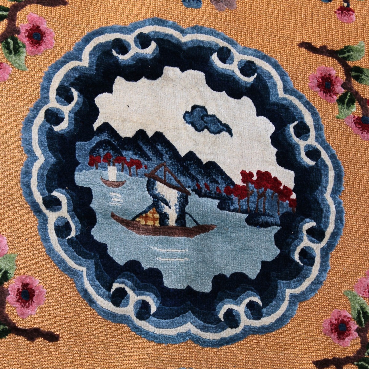 Chinese Silk Rug