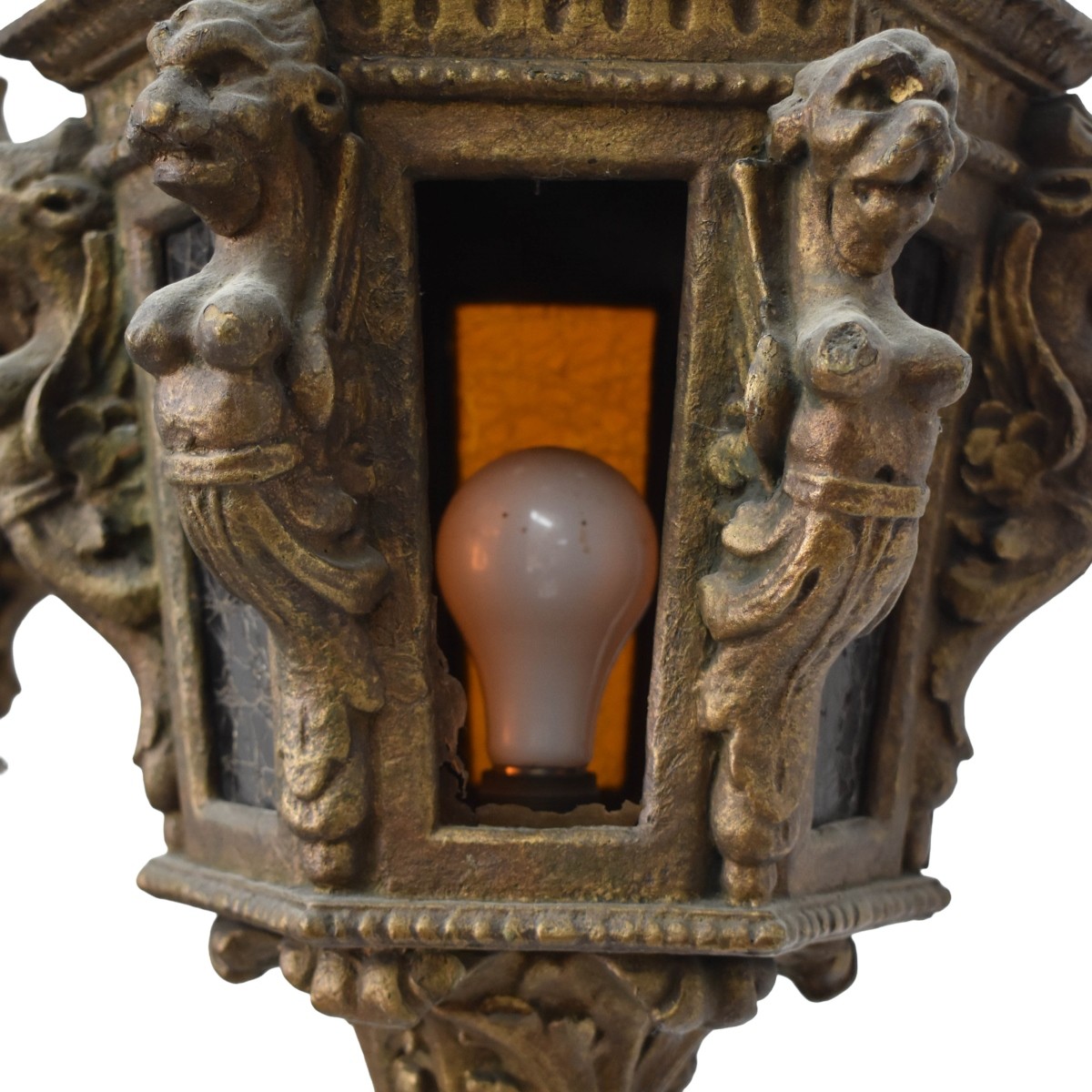 Venetian Baroque Style Standing Lanterns
