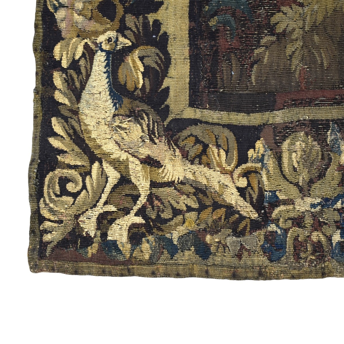 17th/18th C. Flemish Verdure Tapestry