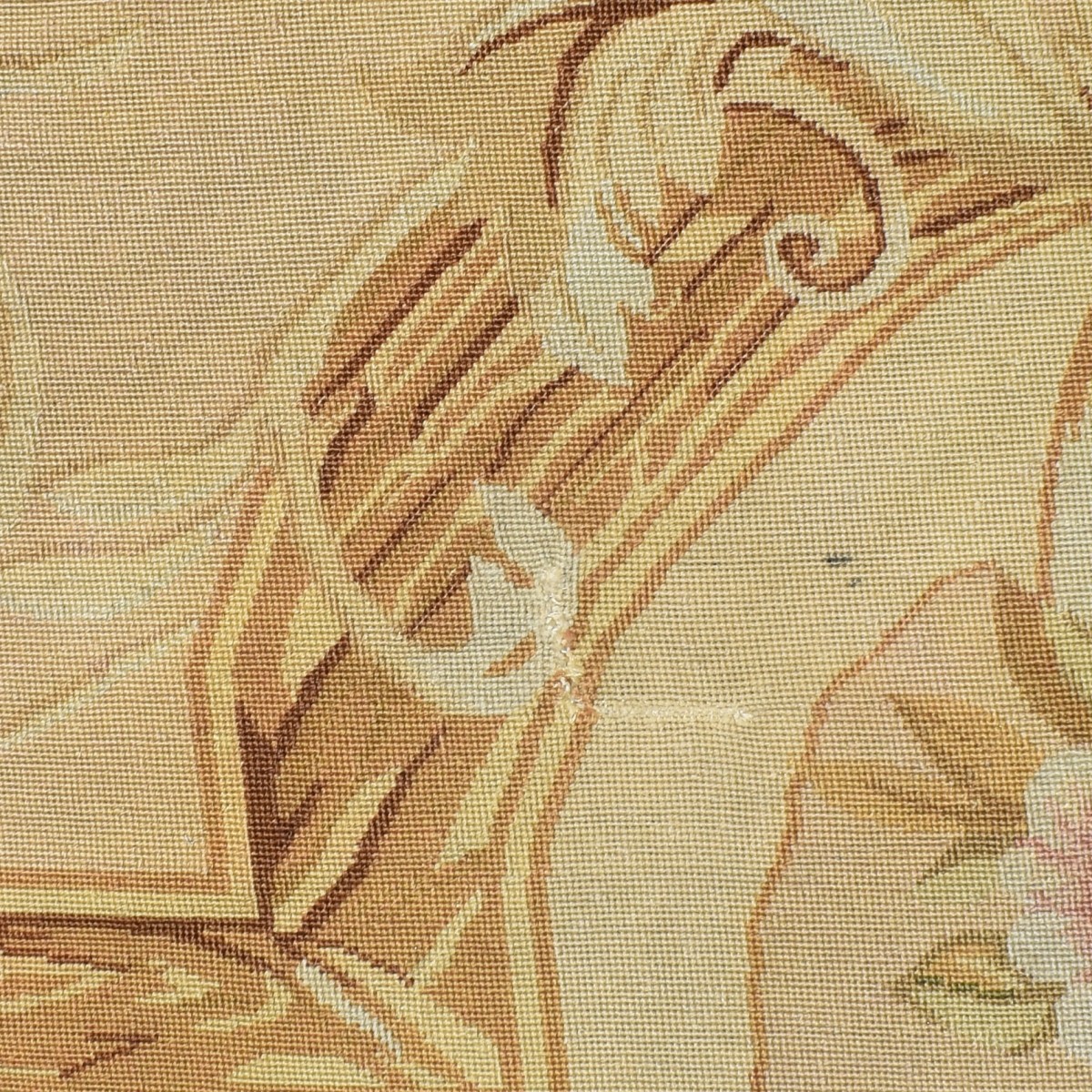 French Aubusson Woven Carpet