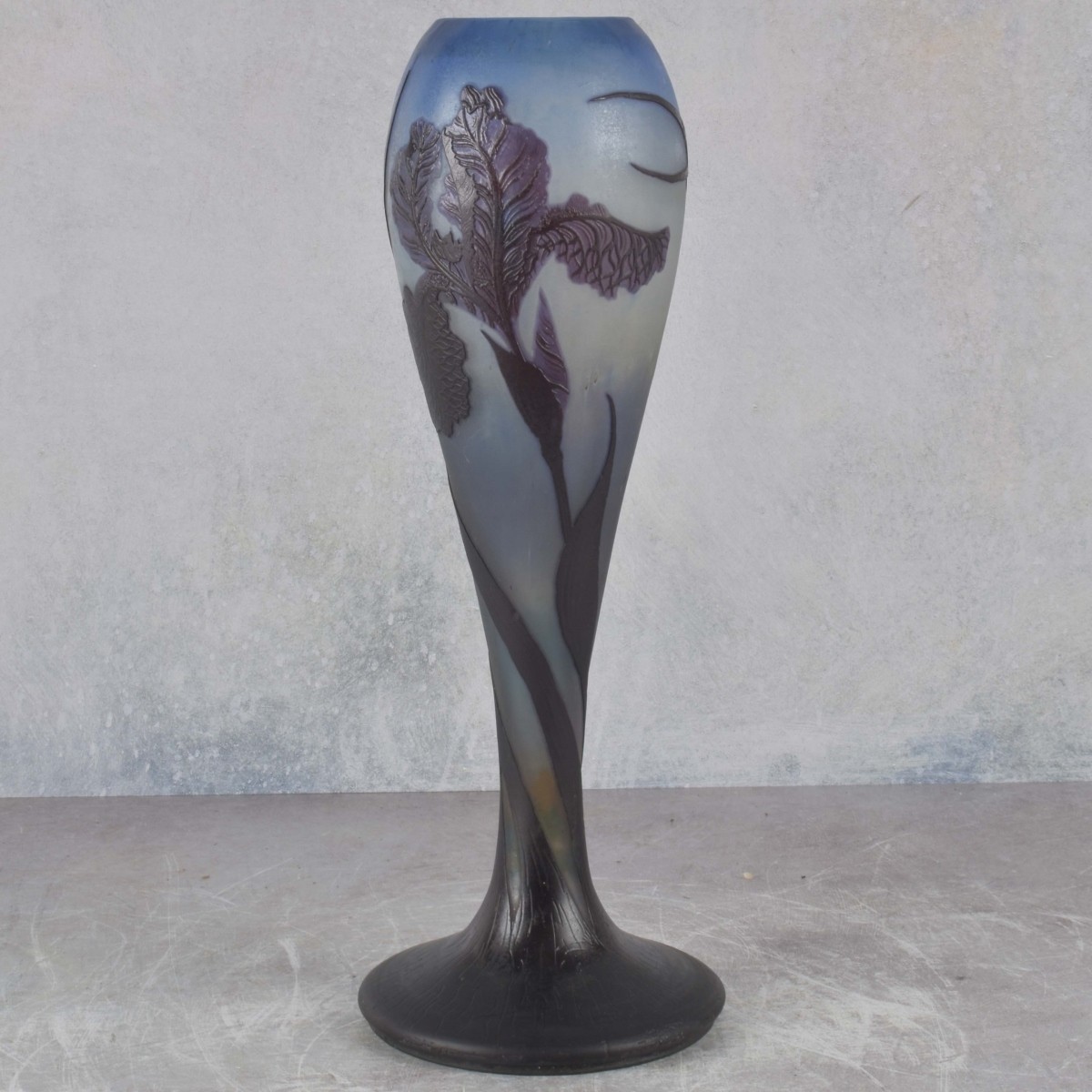 Galle French Cameo Glass Vase