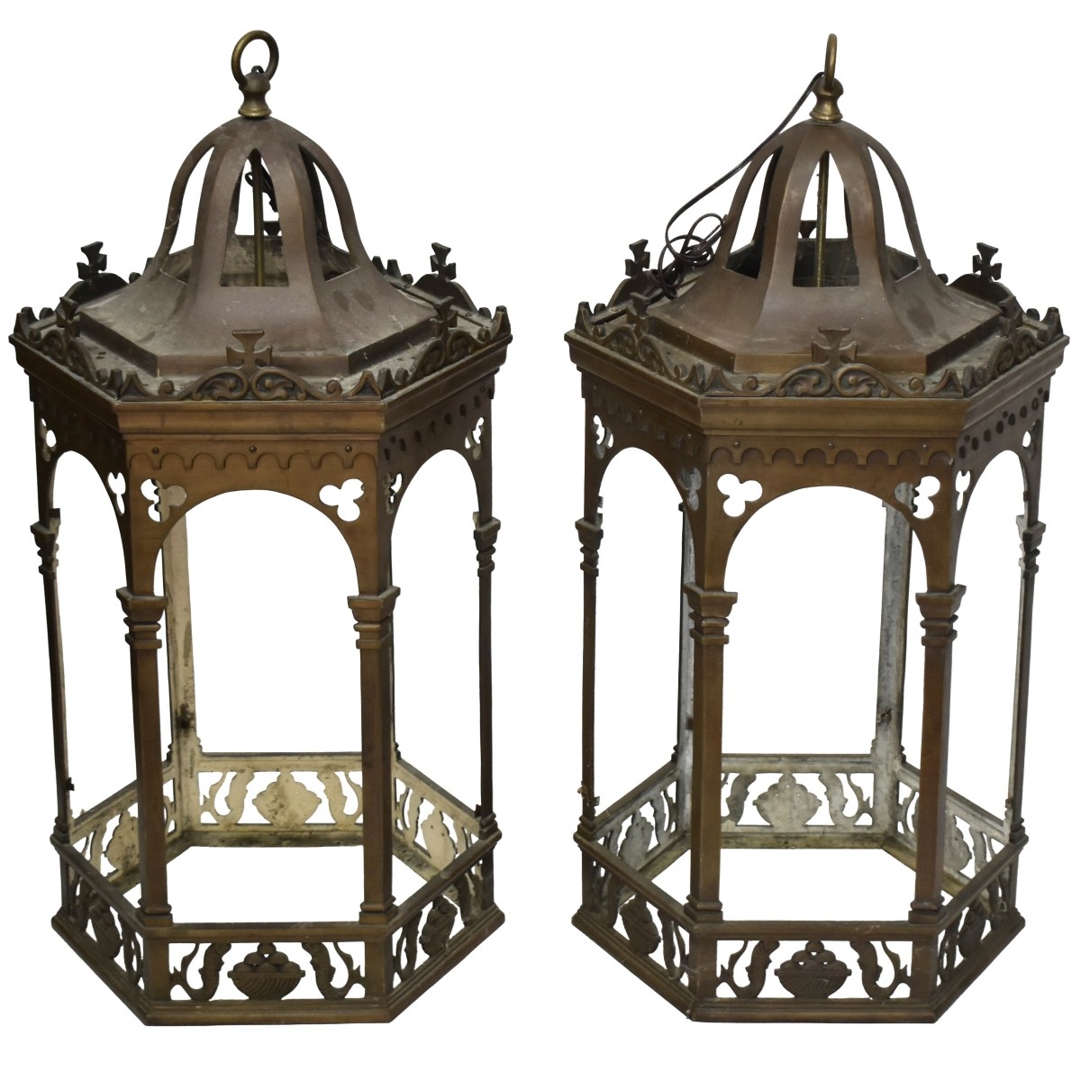 Vintage Italian Hanging Lanterns