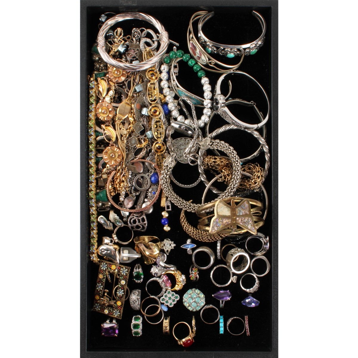 Tray Lot of Fashion Jewelry