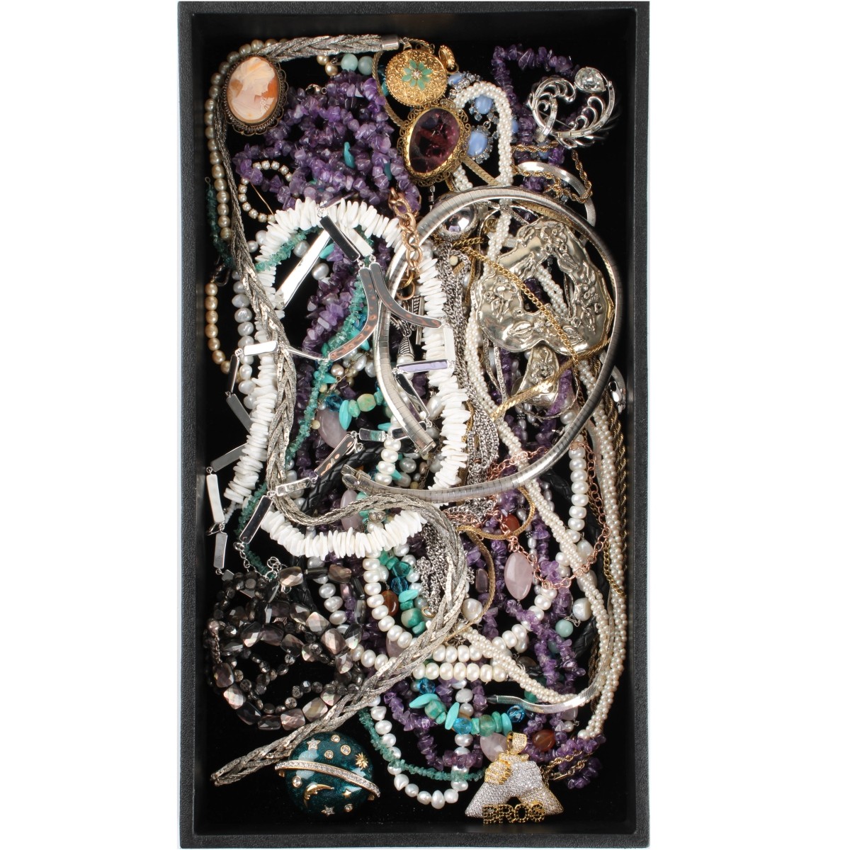 Tray Lot of Fashion Jewelry
