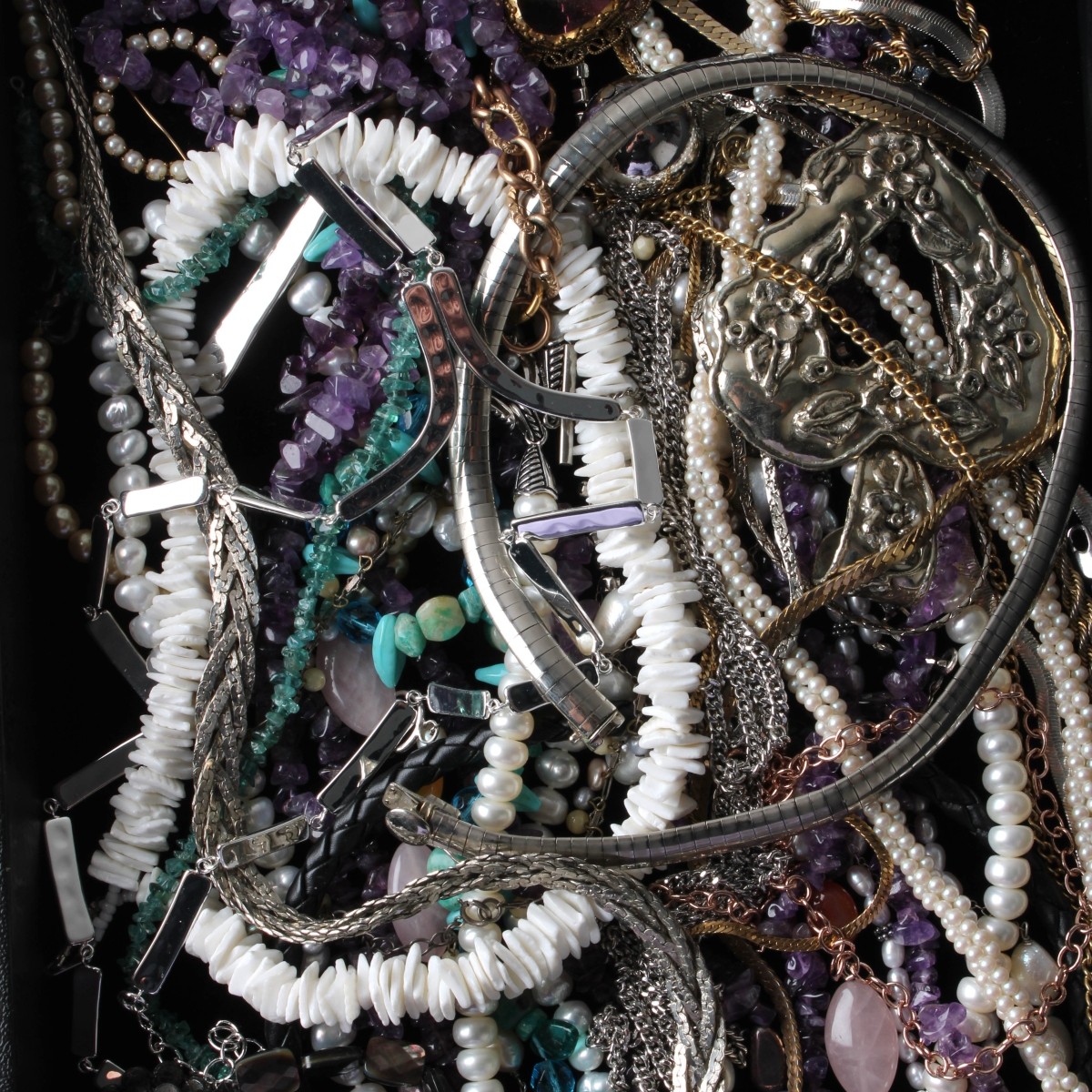 Tray Lot of Fashion Jewelry