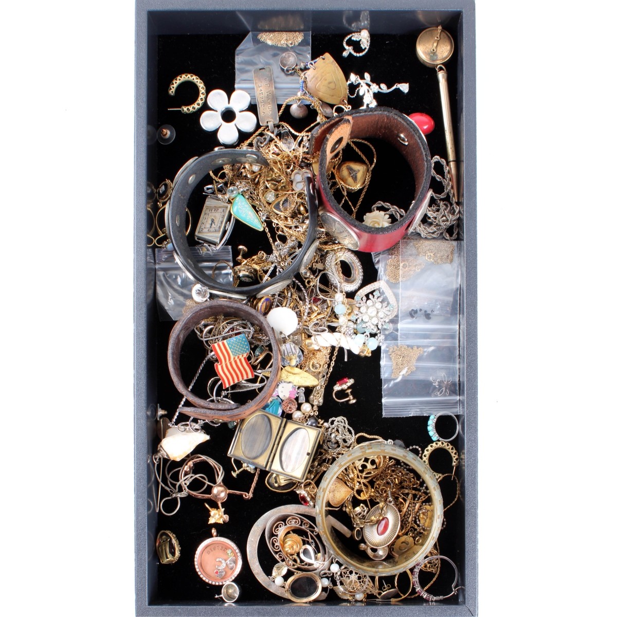 Tray Lot of Fashion Jewelry