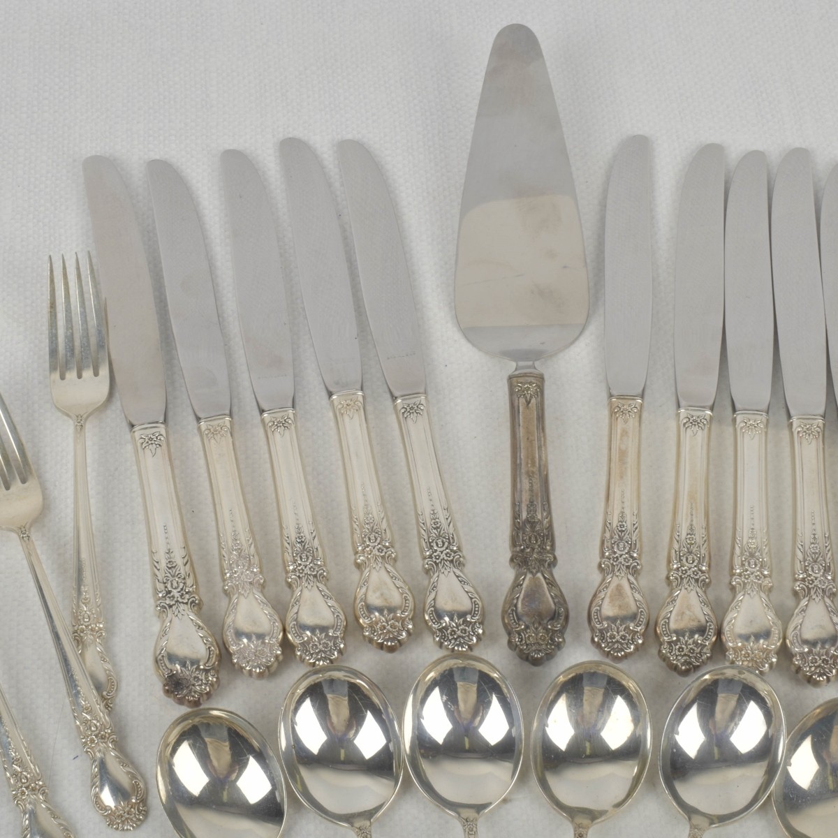International Silver "Brocade" Flatware