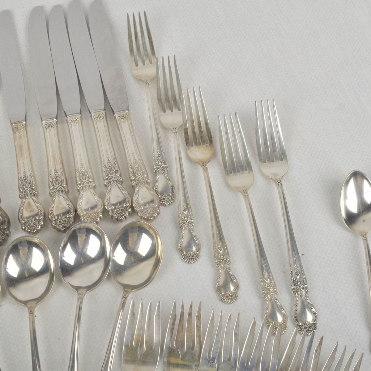 International Silver "Brocade" Flatware