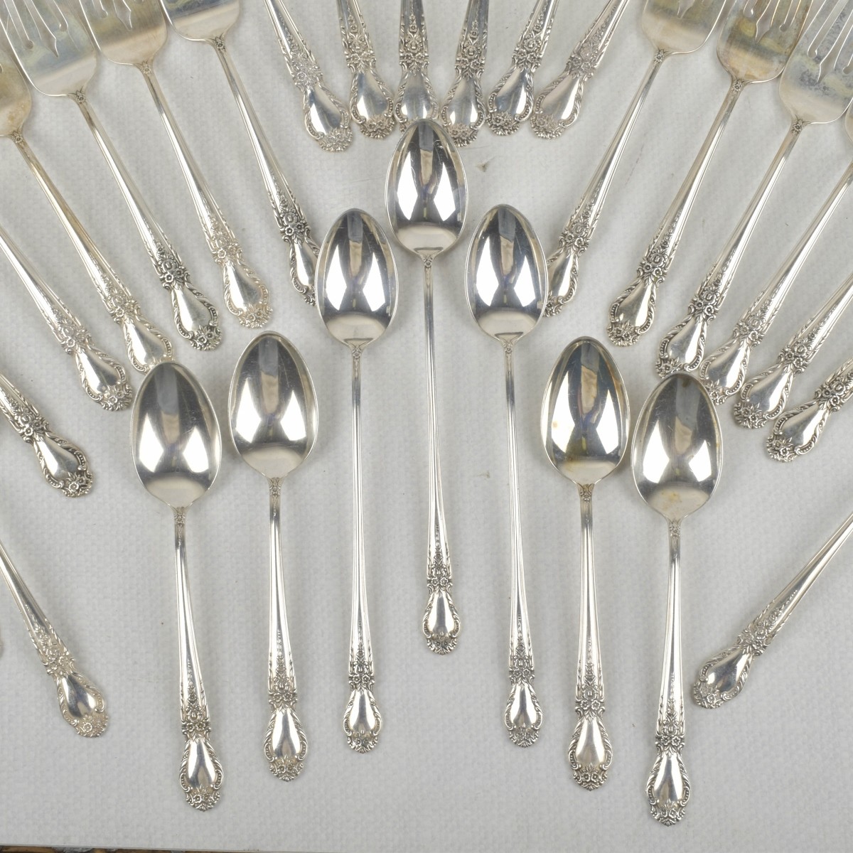 International Silver "Brocade" Flatware