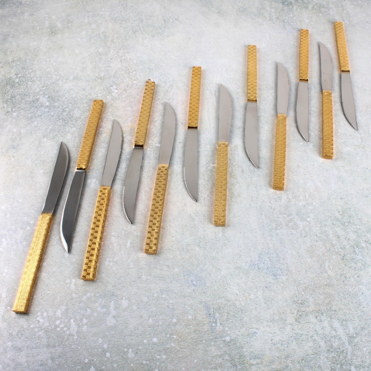 Gold Tone Flatware