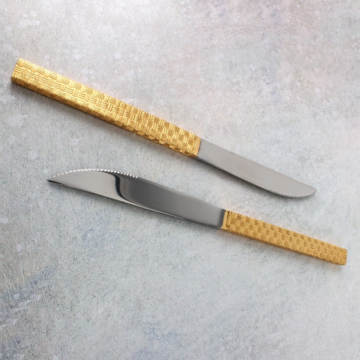 Gold Tone Flatware