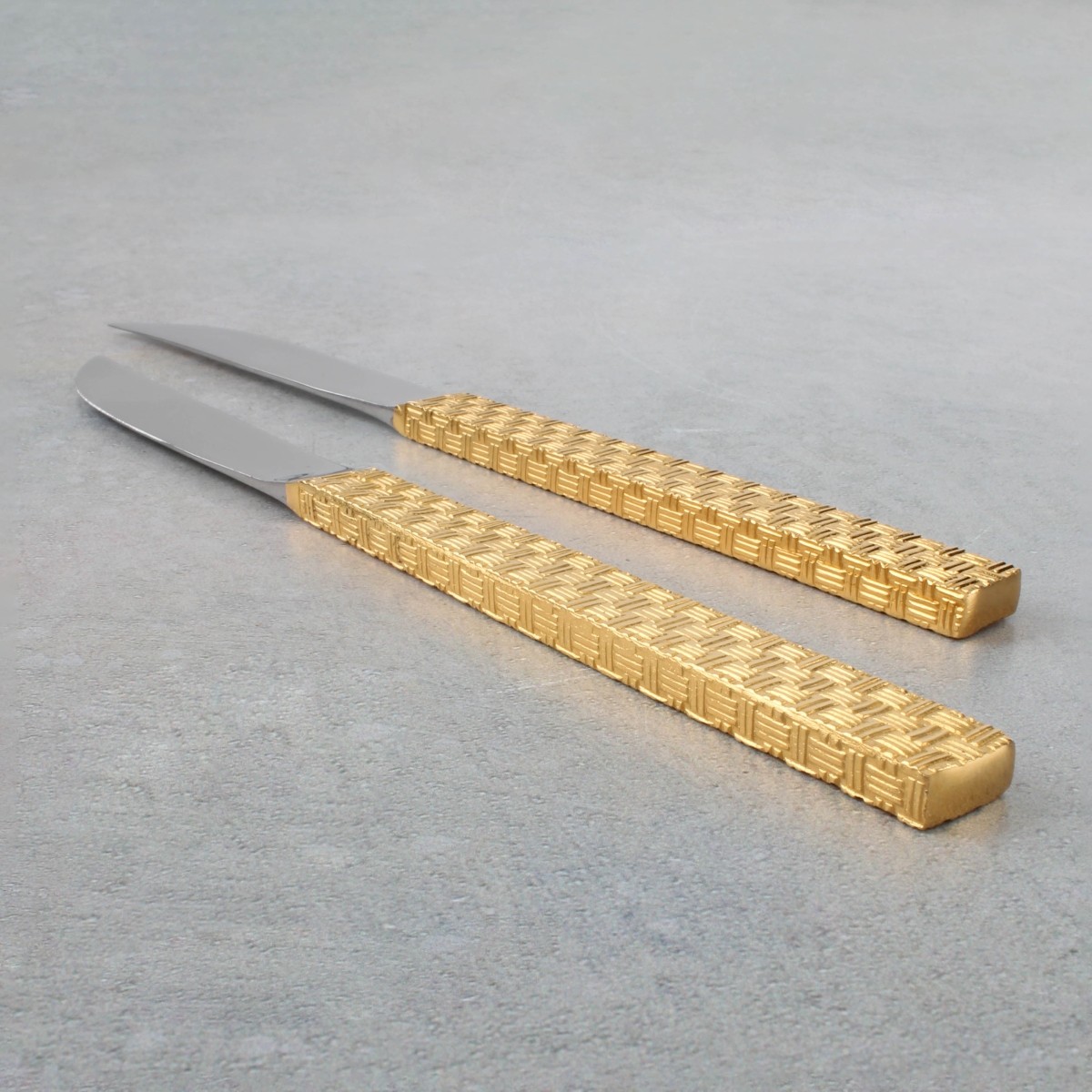 Gold Tone Flatware