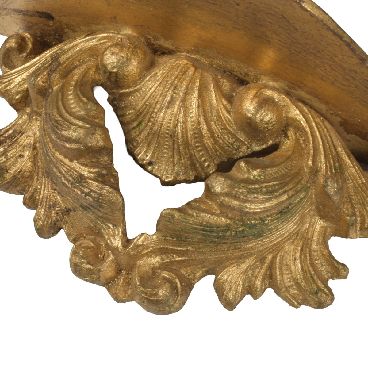 Carved Gilt Wood Wall Brackets