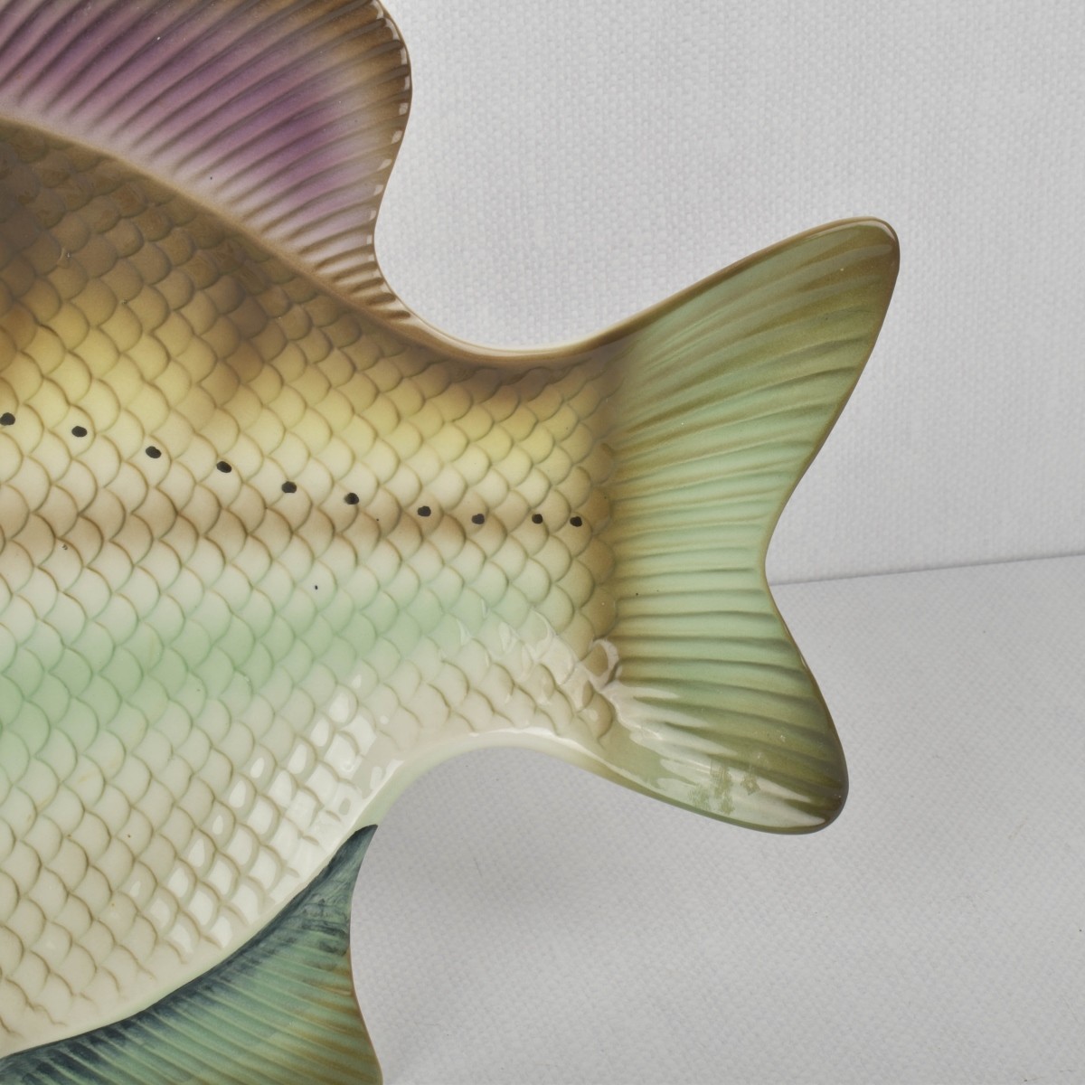 Modern Italian Ceramic Fish Plates