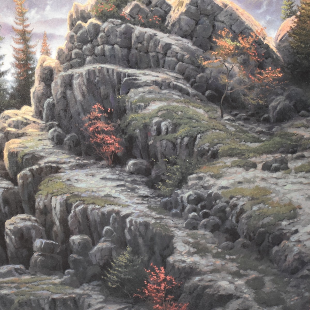 Thomas Kinkade, American (1958-2012)