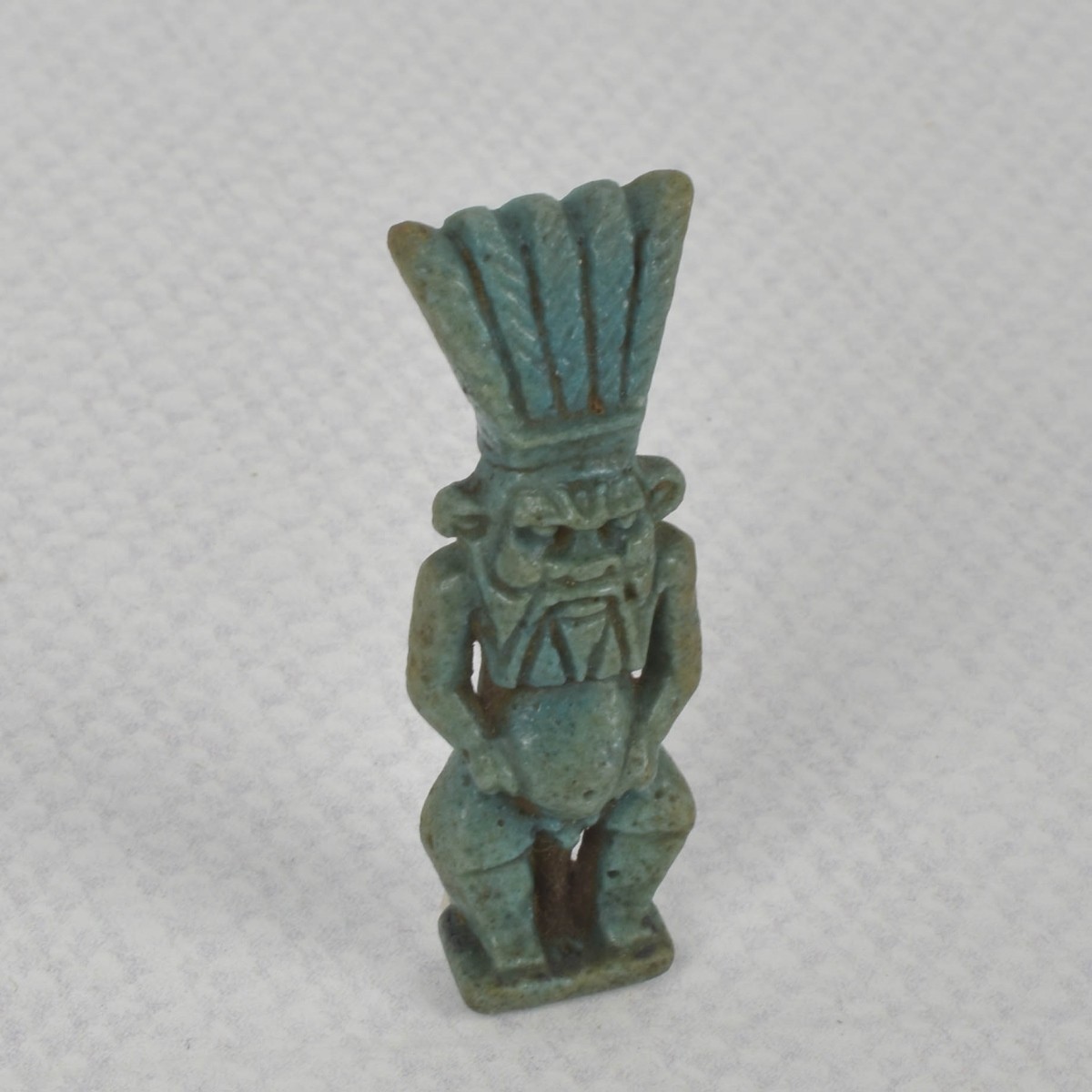 Ancient "Bes" Potted Figurine