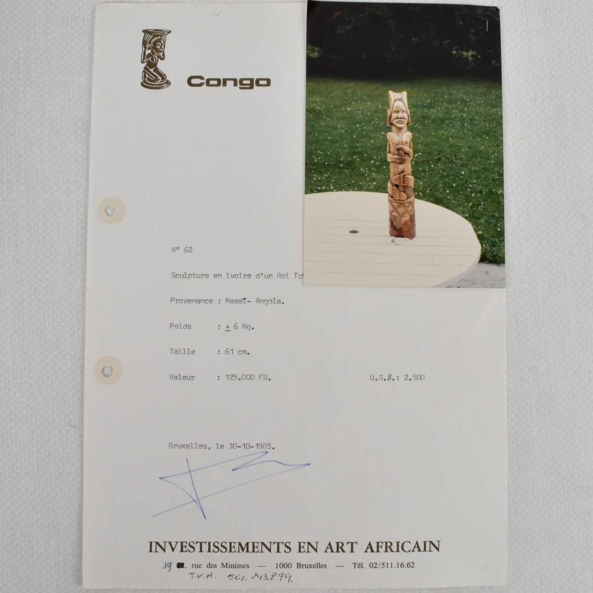 Large African Carved Sculpture
