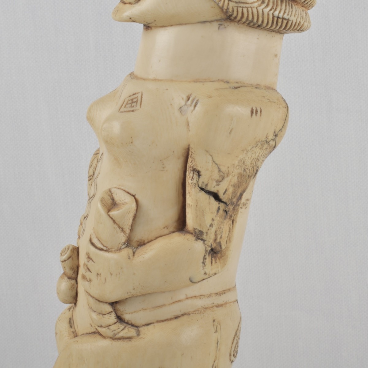 Large African Carved Sculpture