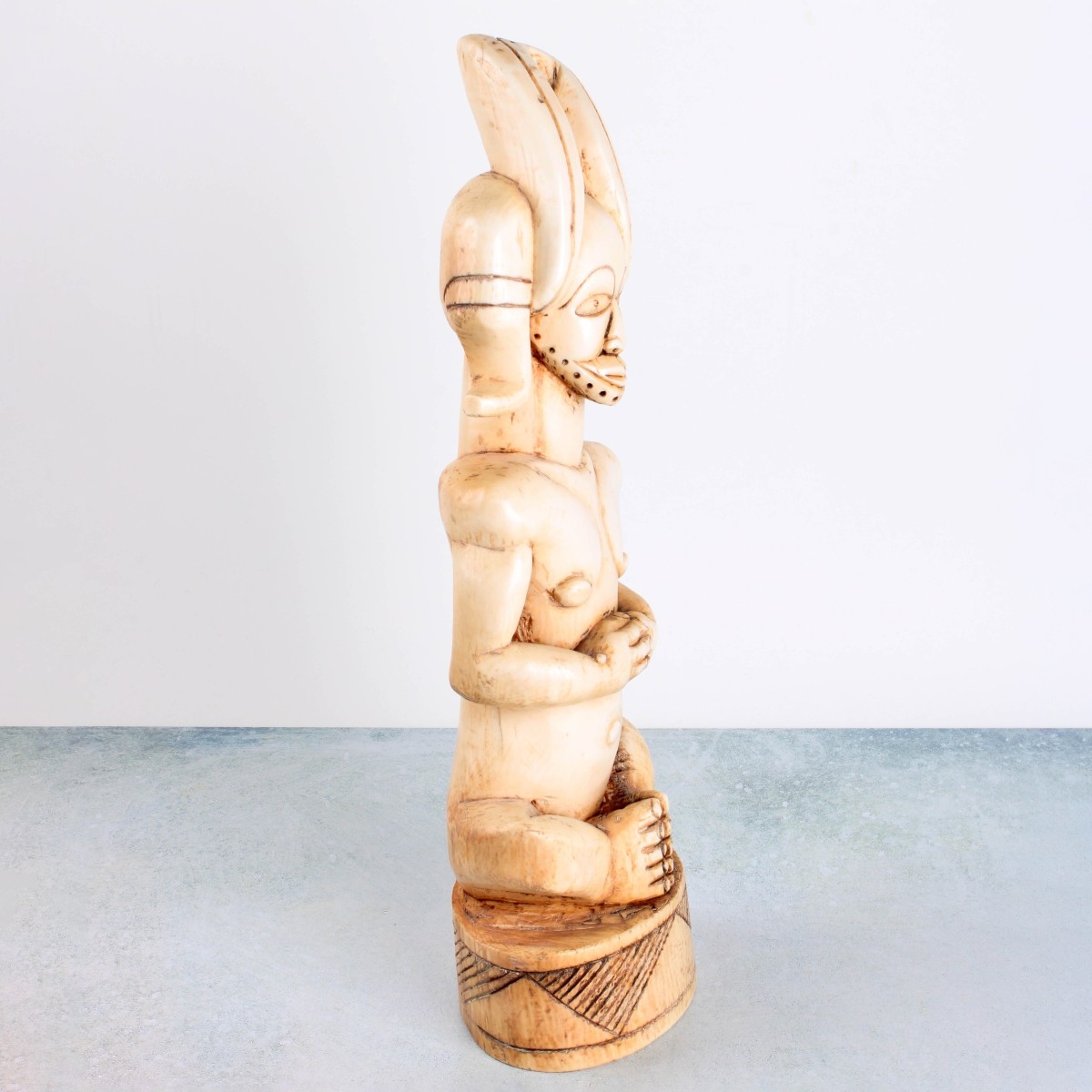 Large African Carved Sculpture