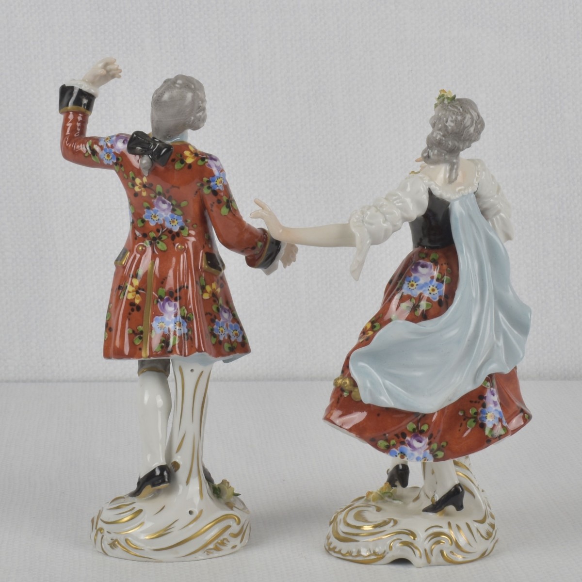 German Rudolstadt Volkstedt Figures