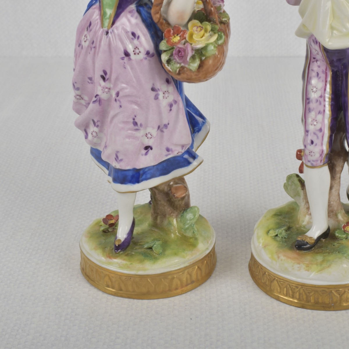 German Rudolstadt Volkstedt Figures