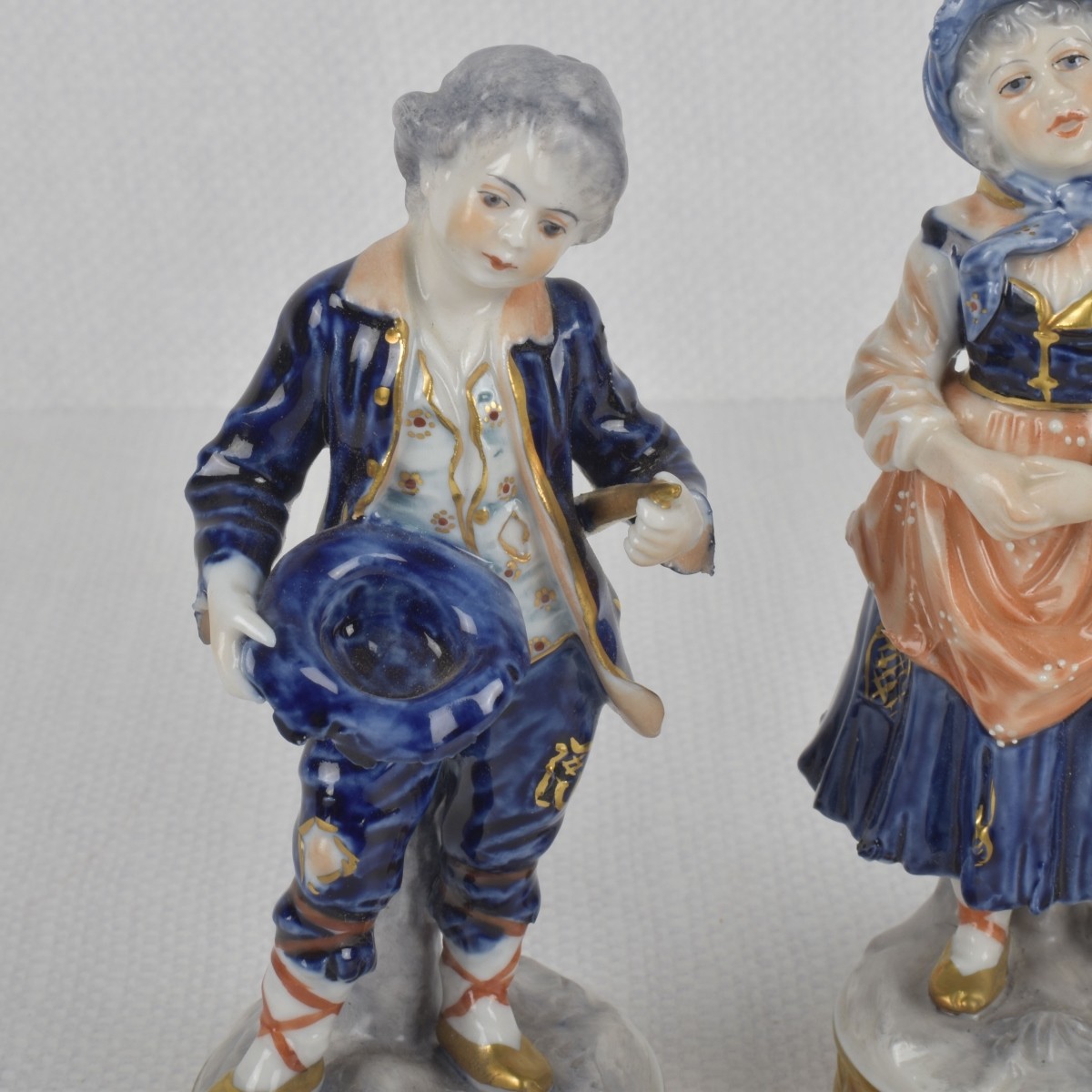German Rudolstadt Volkstedt Figures