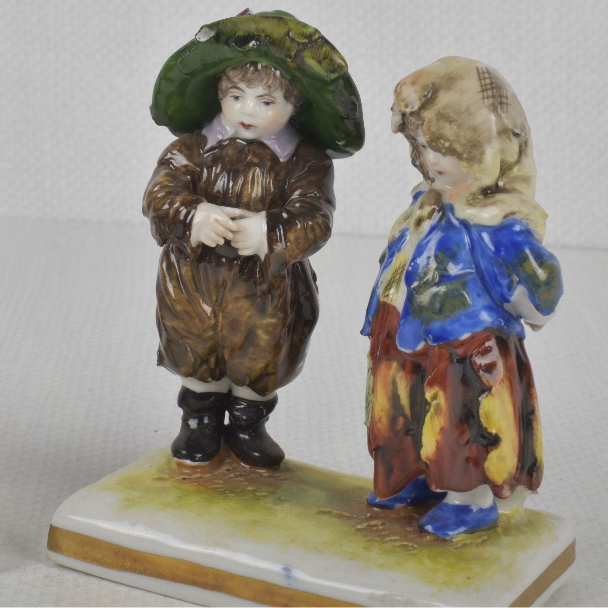 German Rudolstadt Volkstedt Figures