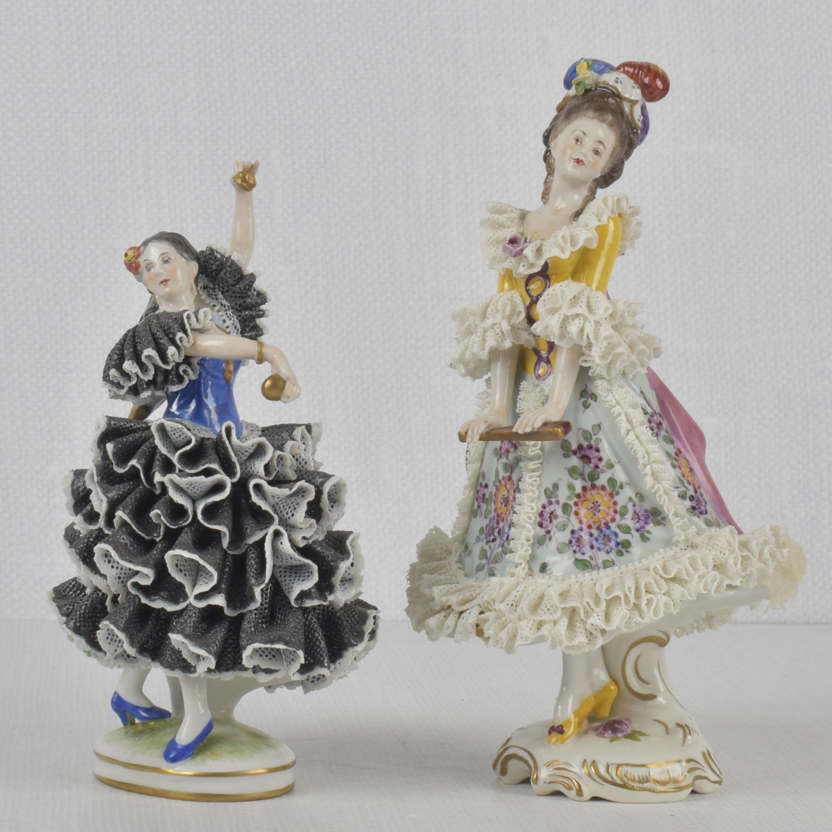 German Rudolstadt Volkstedt Figures