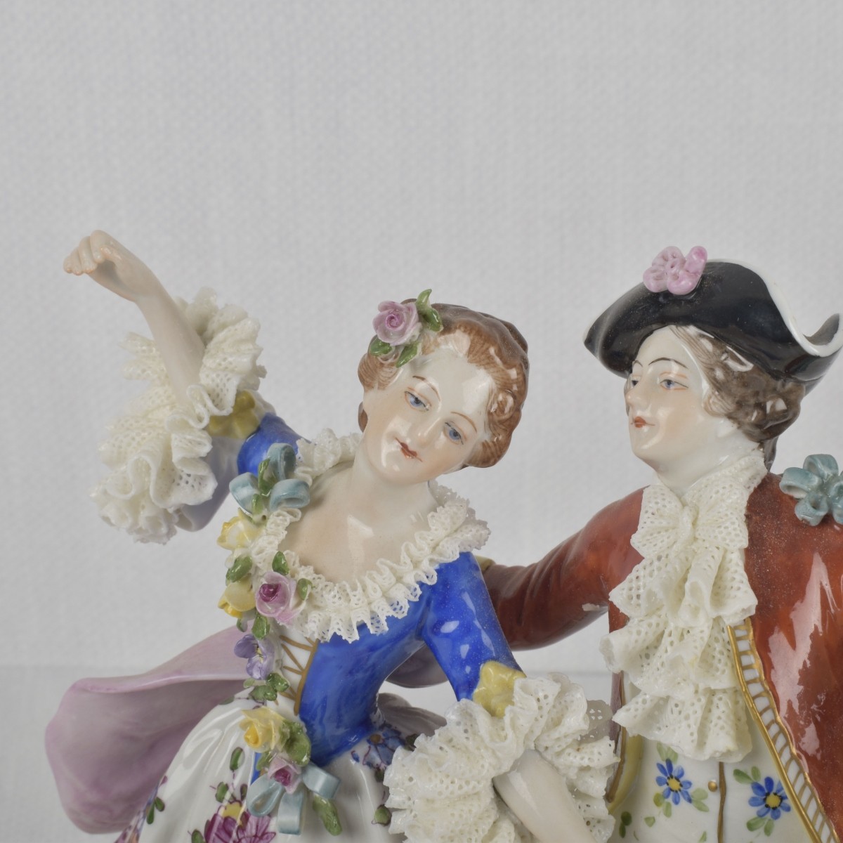 German Rudolstadt Volkstedt Figure