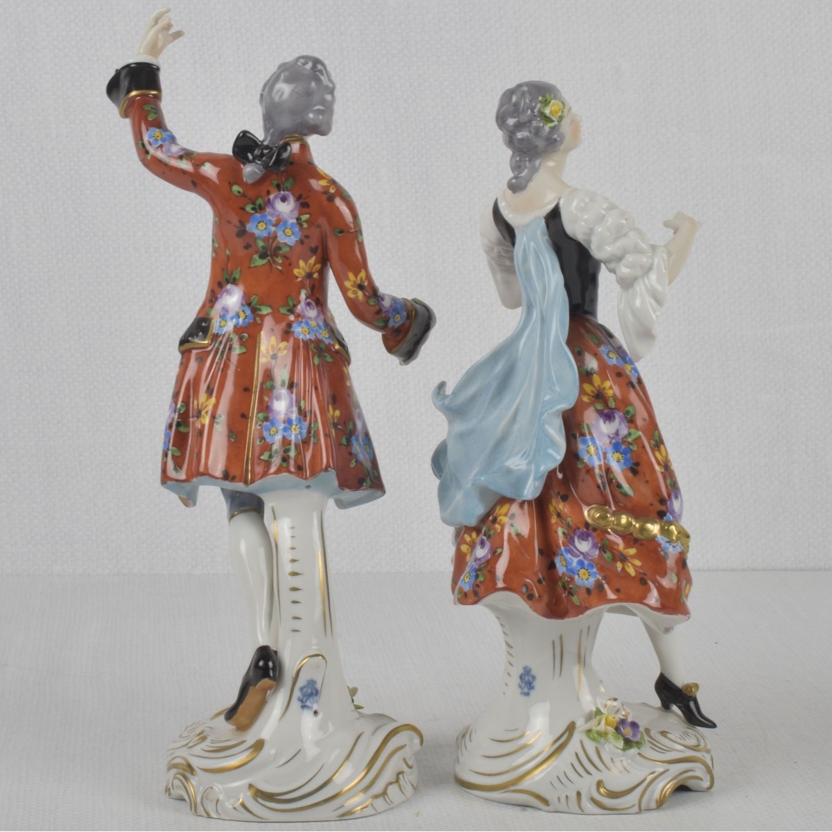 German Rudolstadt Volkstedt Figure