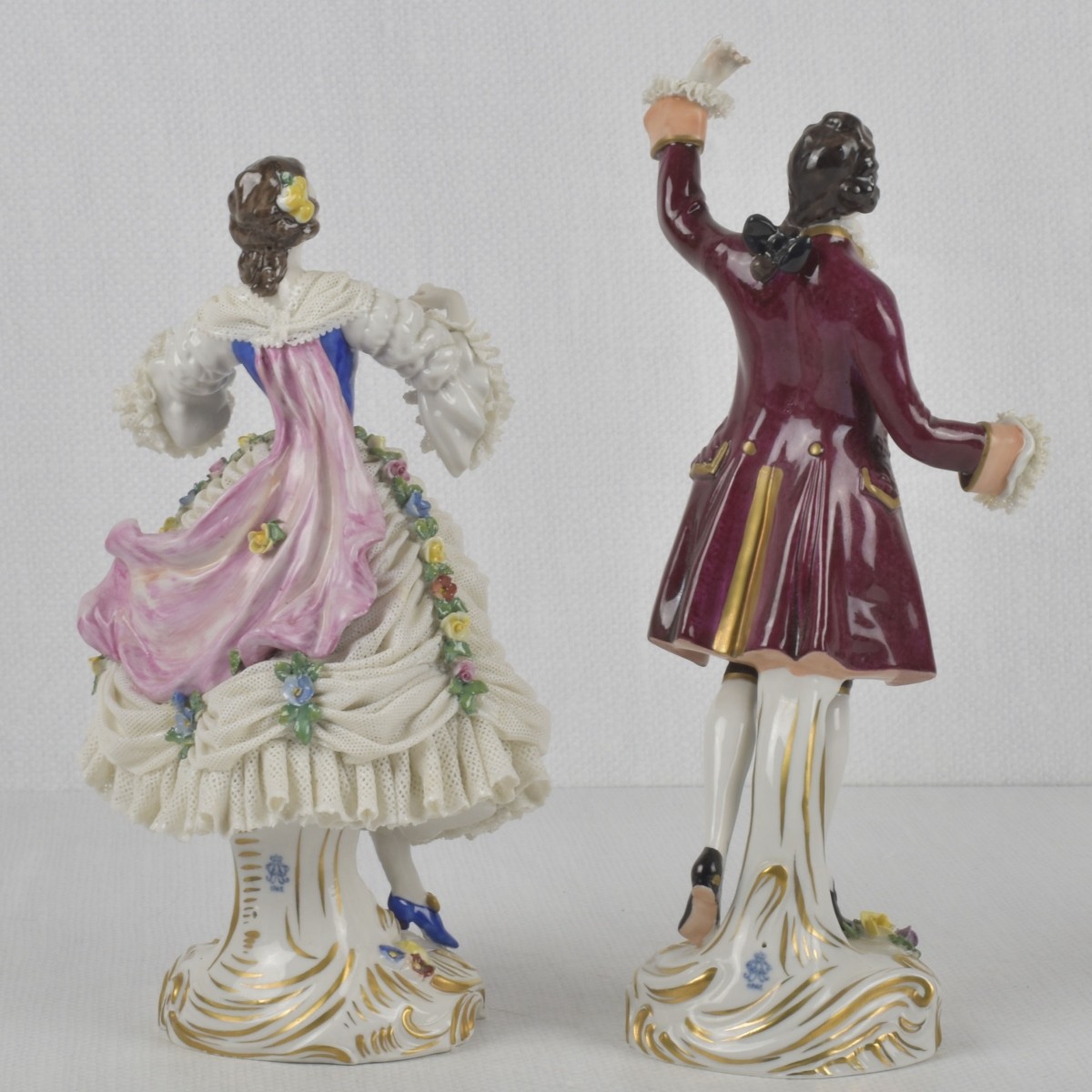 German Rudolstadt Volkstedt Figure