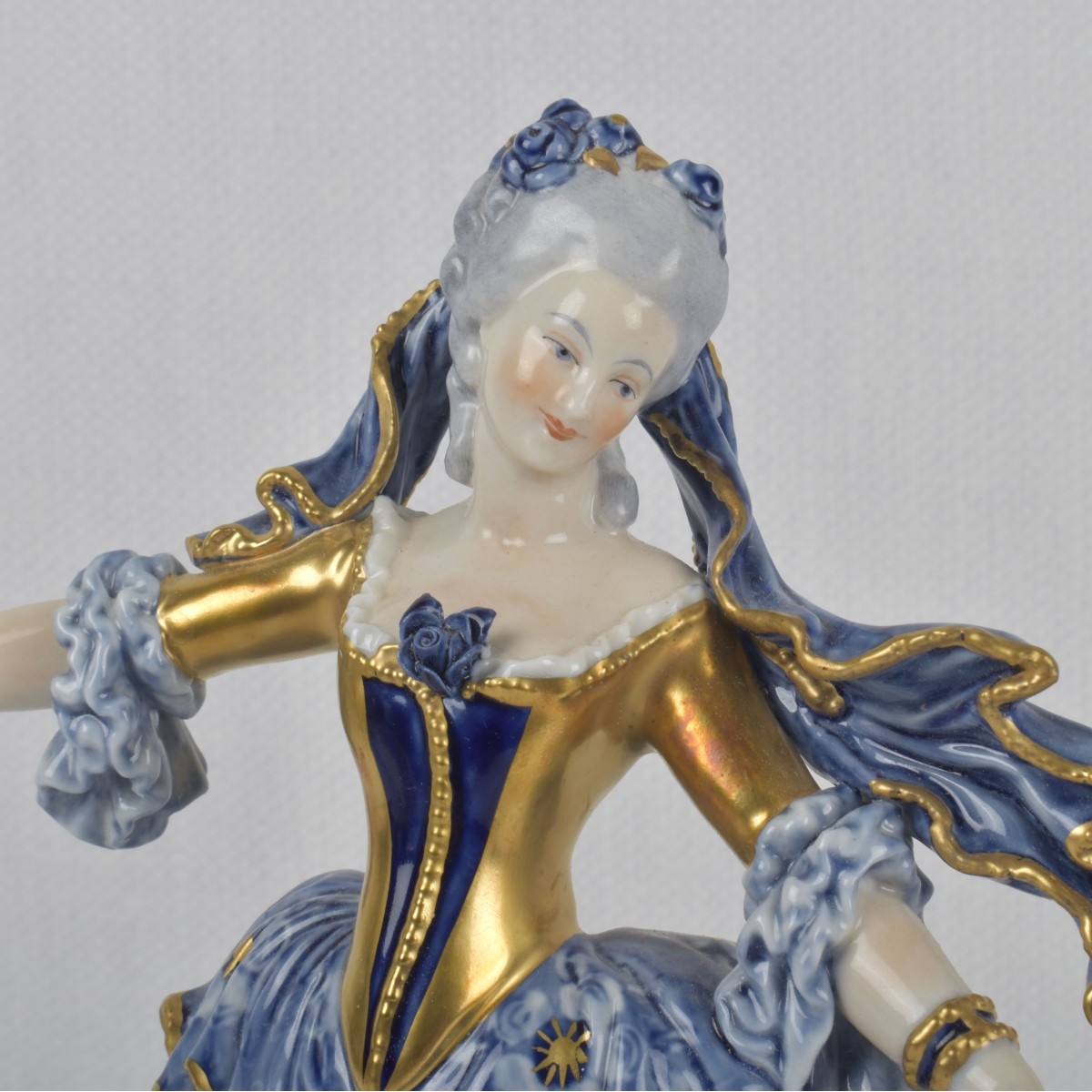 German Rudolstadt Volkstedt Figure
