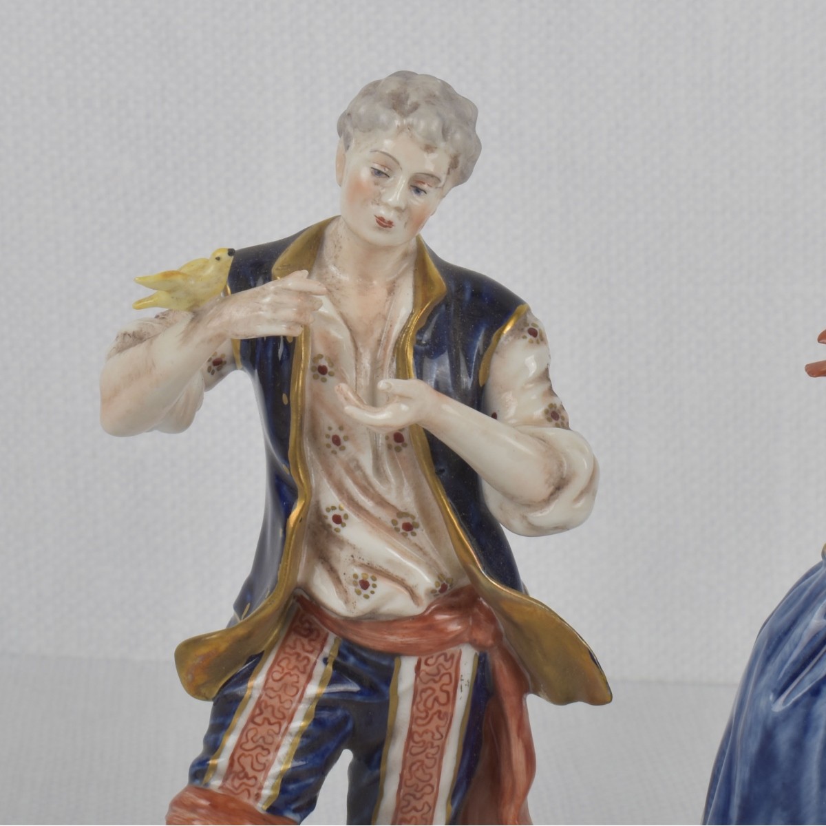 Italian Capodimonte Bird Sellers