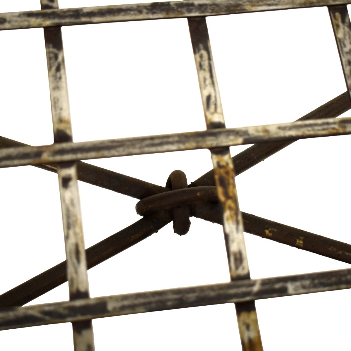 Neoclassical Wrought Iron Settee